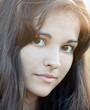 Portrait of beautiful cute young girl