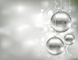 Silver Christmas decoration