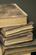 stack of historic books