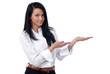 pointing at your product