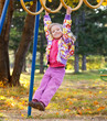 Ñhild on the playground