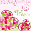 Saint valentin et petits oiseaux - Valentine's day Saint valentin et petits oiseaux - Valentine's day