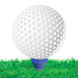 Départ de partie de golf