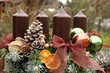 Adventskranz mit Natur Adventskranz mit Natur