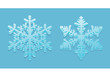 3D-snowflakes