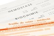 Feuille de soins Feuille de soins