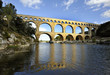 Roman aqueduct Pont du Gard, France Roman aqueduct Pont du Gard, France