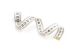 White measuring tape