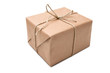 Photo: brown paper parcel tied with string brown paper parcel tied with string