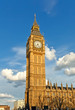 Big Ben tower at sunset