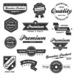 Vintage premium badges