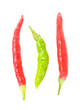 Red and green chili pepper