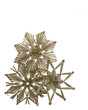 isolated straw stars