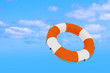 Flying lifebuoy for help