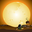 Halloween full moon