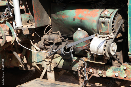 Photo: Old engine Old engine