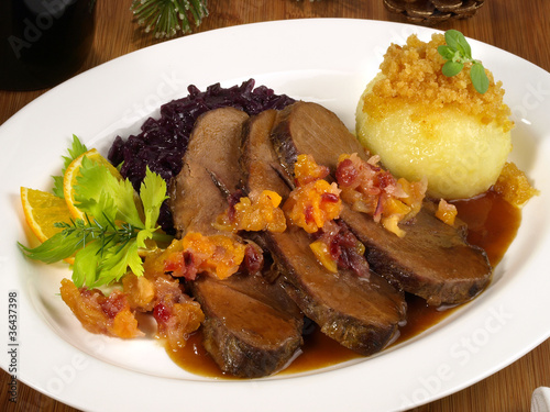 Foto: Wildschweinbraten Wildschweinbraten