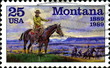 Montana 1889 -1989. US Postage.