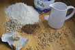 Brotback Zutaten, Brot backen