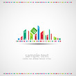 Abstract background. City theme. Vector Abstract background. City theme. Vector
