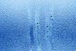 frozen water drop on glass frozen water drop on glass