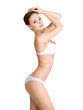 Woman with beautiful health  body