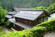 Traditional japanese house in the mountains near Kyoto