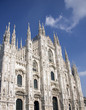 Duomo marble cathedral in Milan, Italy
