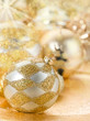 Christmas decoration with blur effect