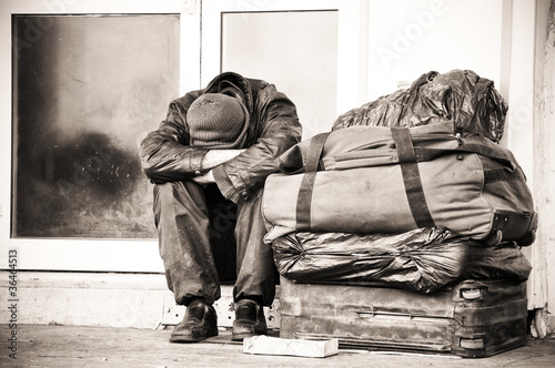 Photo: homeless homeless