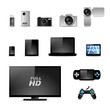 multimedia icon set
