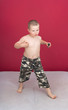 Photo: boy in military pants boy in military pants