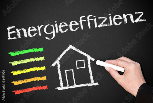 Illustration: Energieeffizienz - Energie und Immobilien Energieeffizienz - Energie und Immobilien