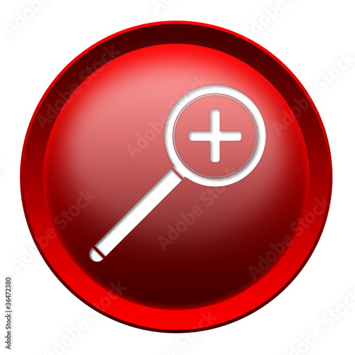 Illustration: Magnifier button Magnifier button