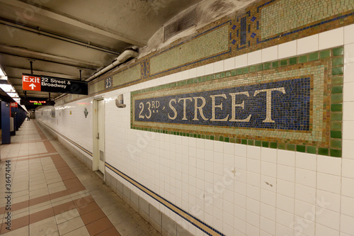Photo: Métro de New York Métro de New York