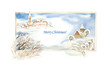 Watercolor Landscape Collection: Winter