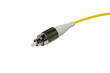 Photo: fc connector isolated on white background fc connector isolated on white background