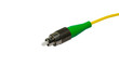 Photo: fc connector isolated on white background fc connector isolated on white background