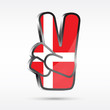 Danmark Finger Victory Danmark Finger Victory