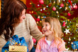 Photo: Christmas - family with gifts on Xmas Eve Christmas - family with gifts on Xmas Eve