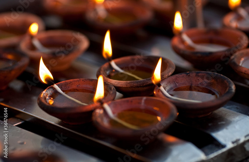 Photo: Candles at Shwedagon Paya Pagoda in Yangon, Myanmar Candles at Shwedagon Paya Pagoda in Yangon, Myanmar