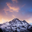 Foto: Annapurna South peak sunset - view from Annapurna Base Camp Annapurna South peak sunset - view from Annapurna Base Camp