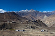 Foto: View on the Jarkot village in Mustang distict View on the Jarkot village in Mustang distict