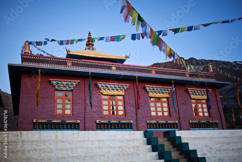 Foto: Buddhist monastery Tsechen Kunga Choeling Gumba Buddhist monastery Tsechen Kunga Choeling Gumba