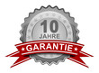 10 Jahre Garantie - Plakette