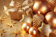 Christmas decoration with candle