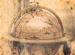 Vintage world map