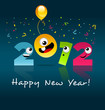 Happy New Year 2012 Cartoon