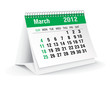 march 2012 desk calendar march 2012 desk calendar