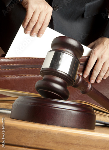 Photo: Lawyer in court Lawyer in court